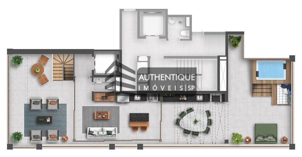 Apartamento, 3 quartos, 272 m² - Foto 1