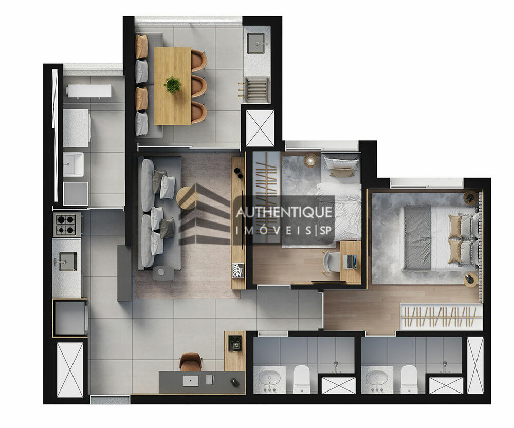 Apartamento à venda com 3 quartos, 88m² - Foto 6