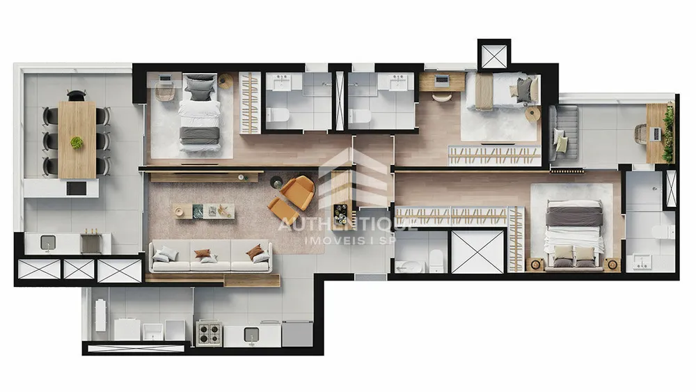 Apartamento, 3 quartos, 104 m² - Foto 20