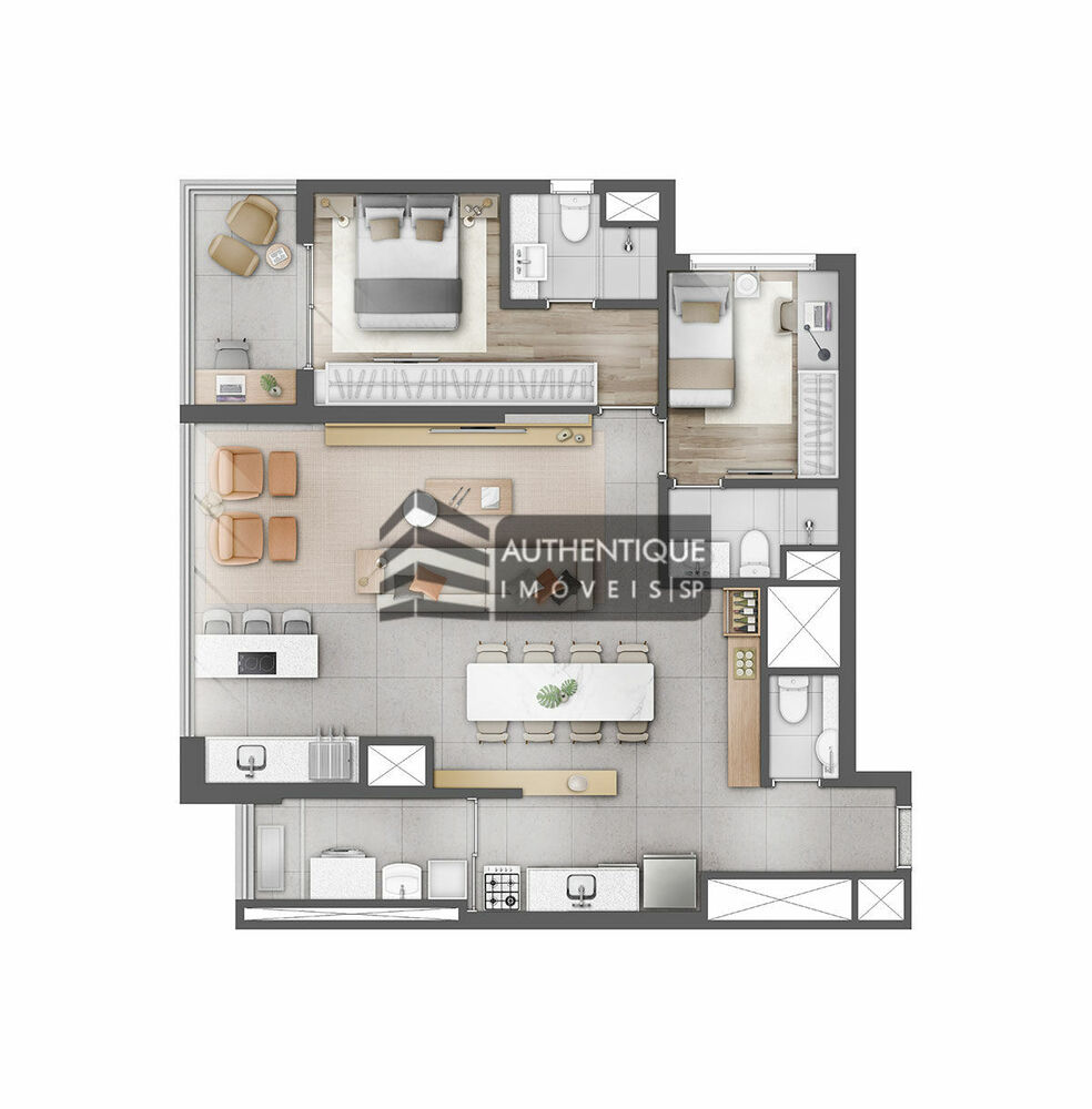Apartamento, 3 quartos, 104 m² - Foto 8