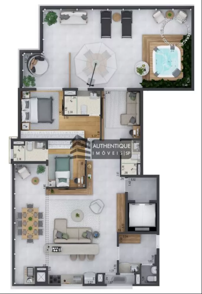 Apartamento, 3 quartos, 121 m² - Foto 10