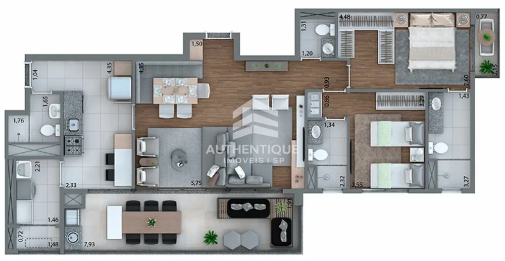 Apartamento, 3 quartos, 106 m² - Foto 16