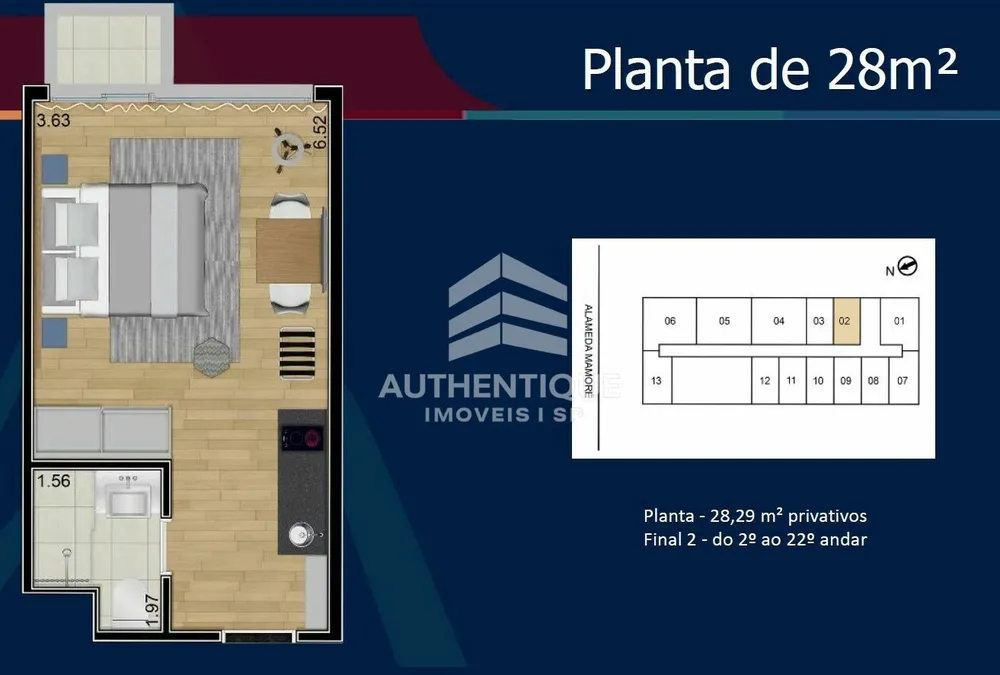Hotel, 1 quarto, 33 m² - Foto 28