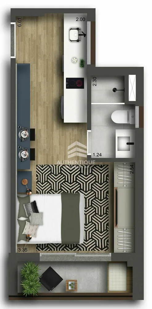 Apartamento, 2 quartos, 68 m² - Foto 14