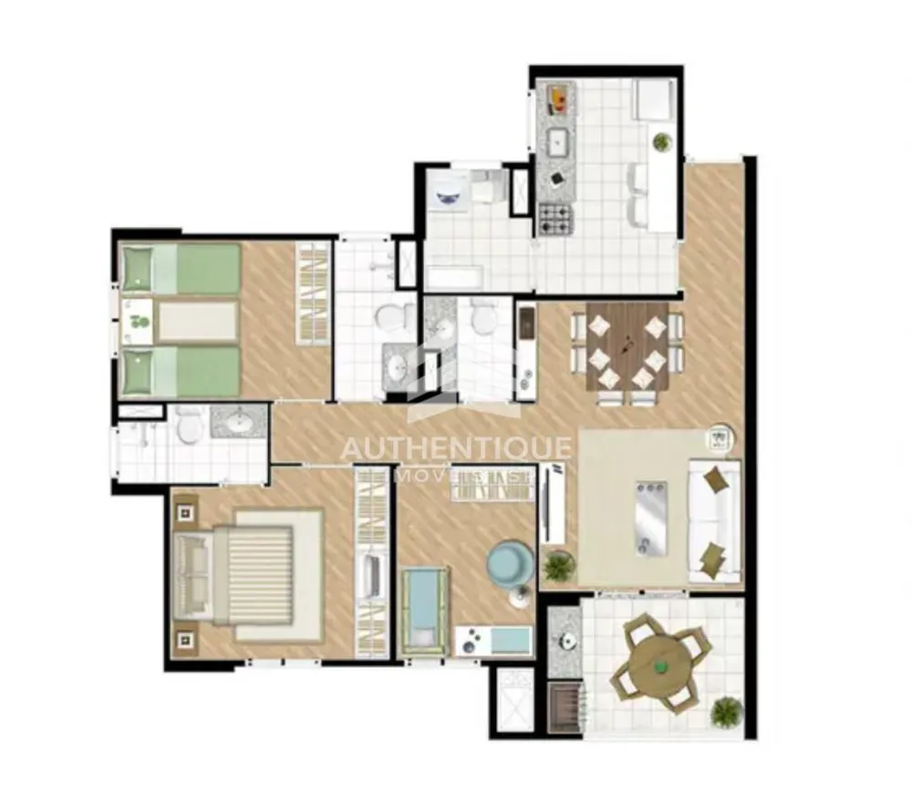 Apartamento, 3 quartos, 62 m² - Foto 19