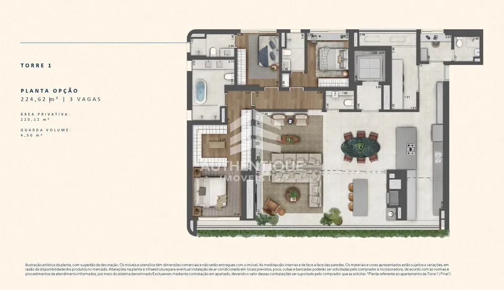 Apartamento, 3 quartos, 181 m² - Foto 5