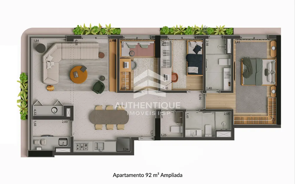 Apartamento, 2 quartos, 70 m² - Foto 14