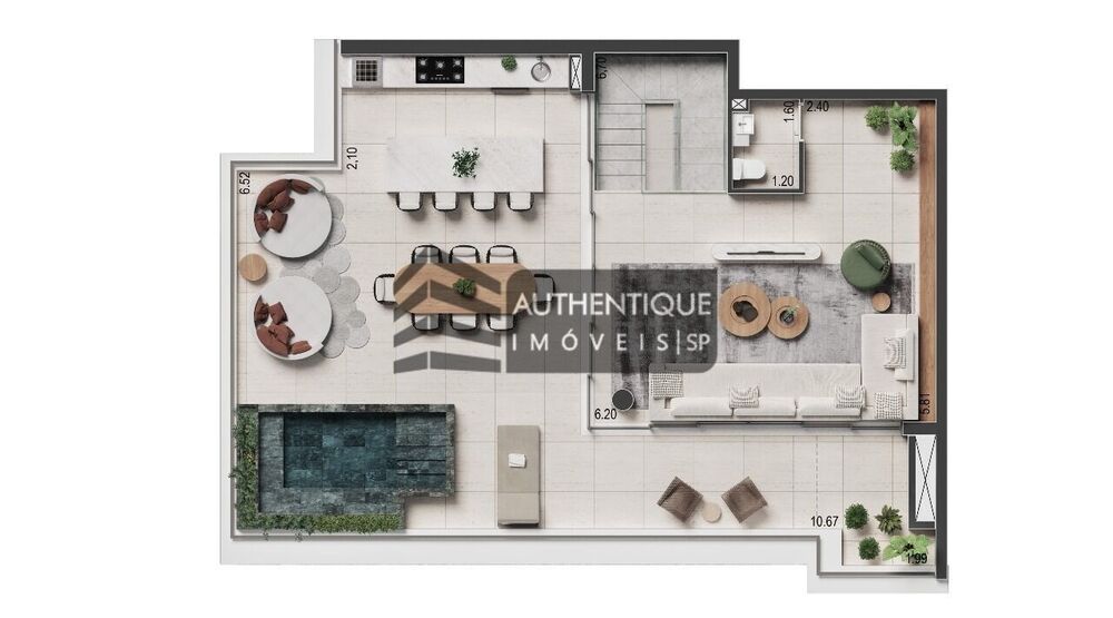 Apartamento, 3 quartos, 183 m² - Foto 1