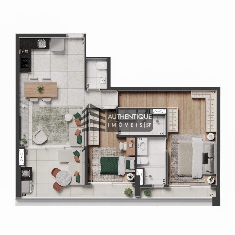 Apartamento, 3 quartos, 183 m² - Foto 6