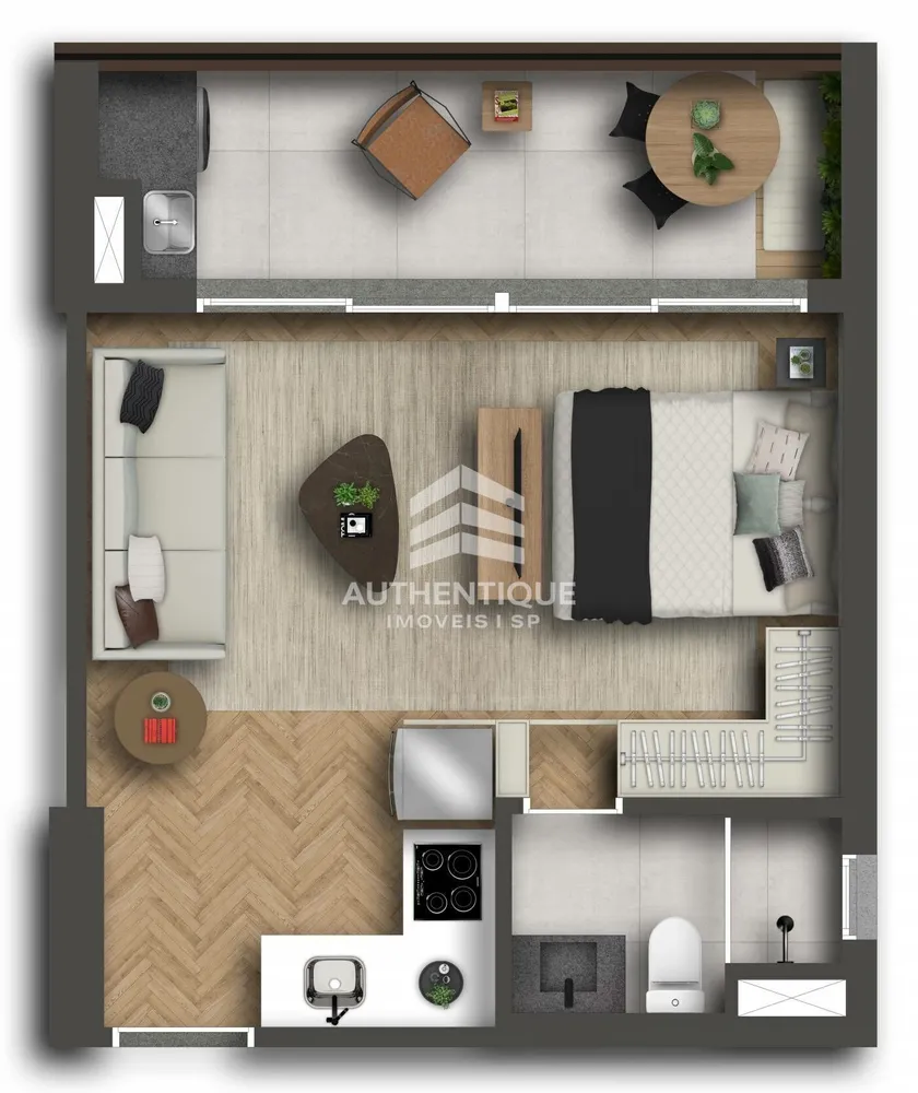 Sala-Conjunto, 28 m² - Foto 7