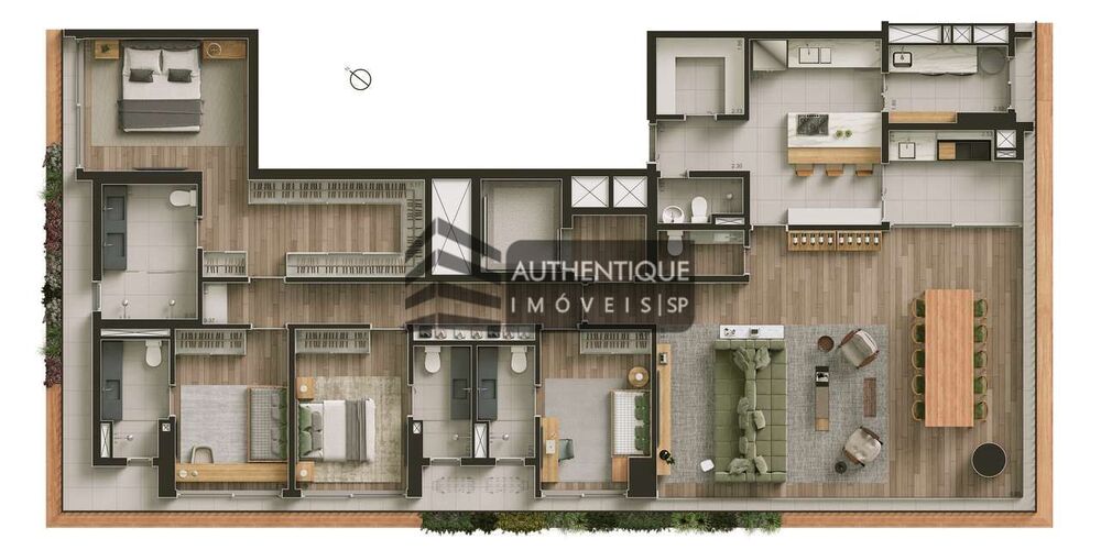 Apartamento, 4 quartos, 245 m² - Foto 18