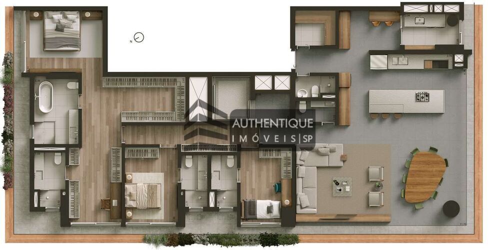 Apartamento, 4 quartos, 245 m² - Foto 31
