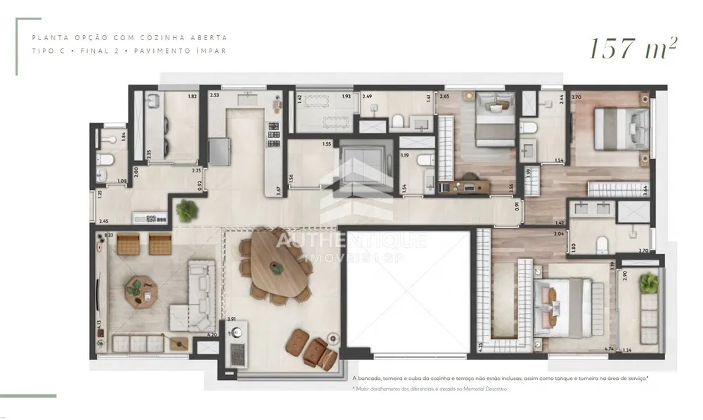 Apartamento, 3 quartos, 151 m² - Foto 8