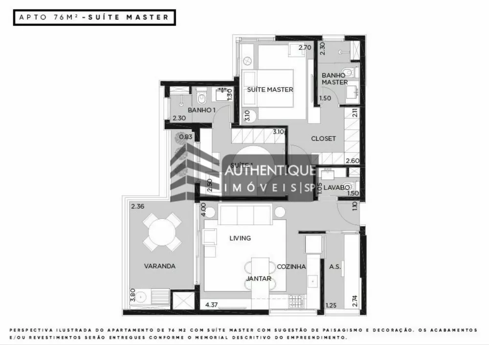 Cobertura, 3 quartos, 138 m² - Foto 14