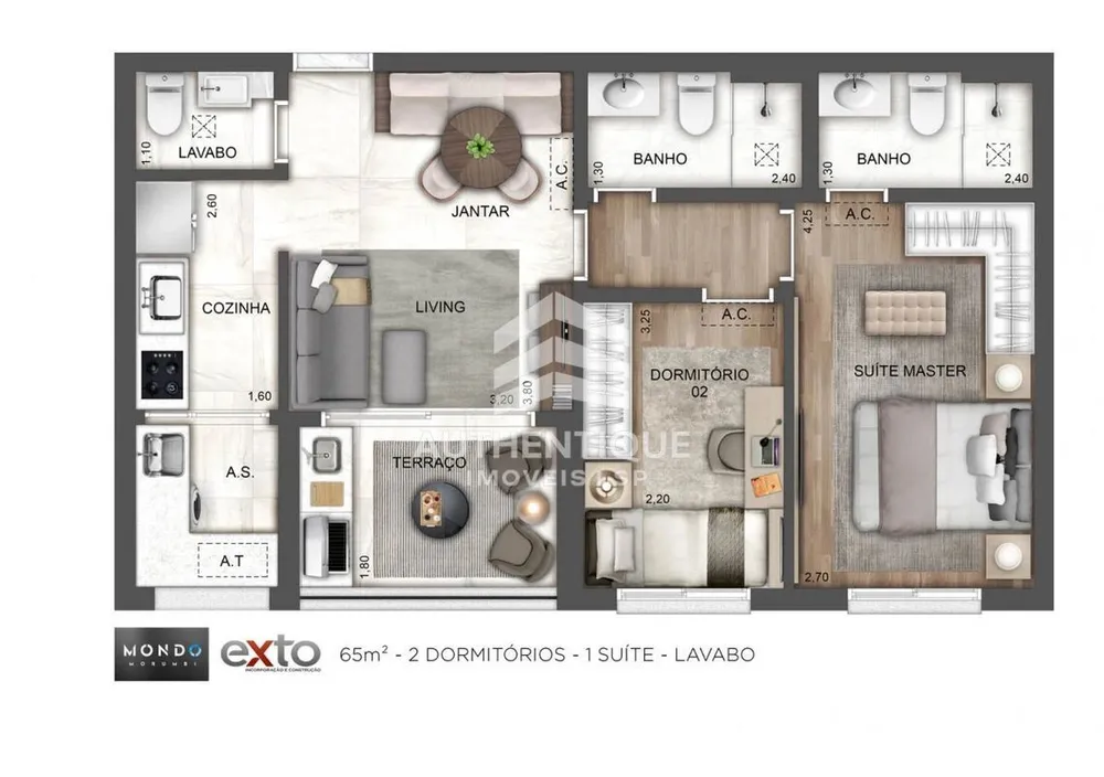 Apartamento, 3 quartos, 82 m² - Foto 30