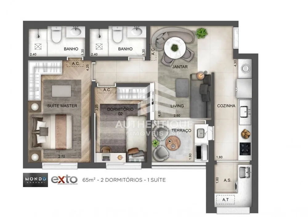 Apartamento, 3 quartos, 82 m² - Foto 29