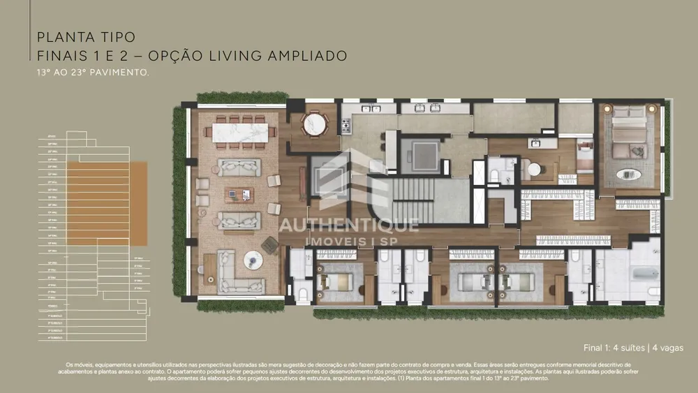 Apartamento, 3 quartos, 211 m² - Foto 37
