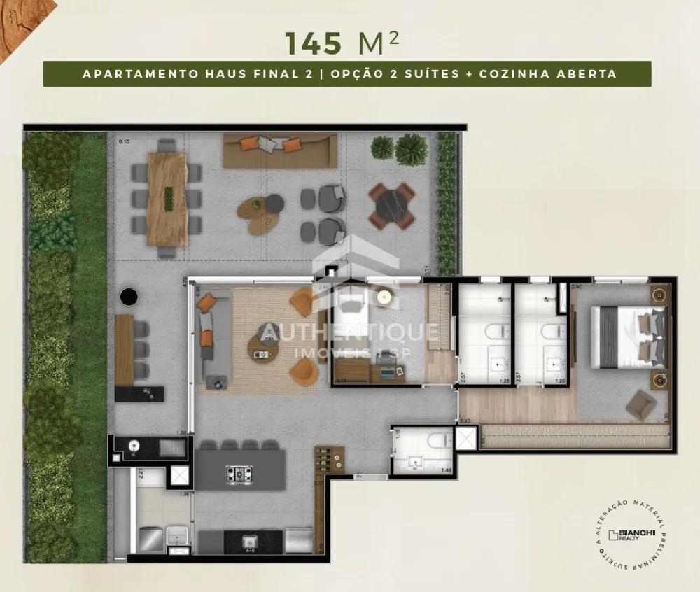 Apartamento, 2 quartos, 145 m² - Foto 29