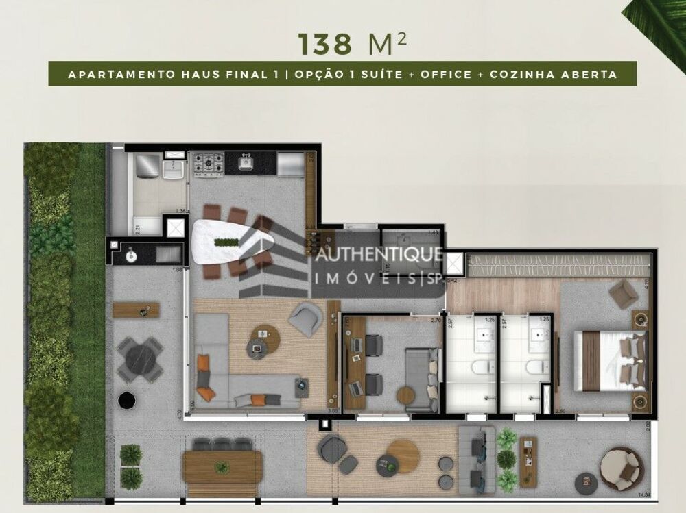 Apartamento, 2 quartos, 145 m² - Foto 11