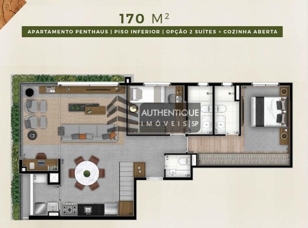 Apartamento, 2 quartos, 145 m² - Foto 13