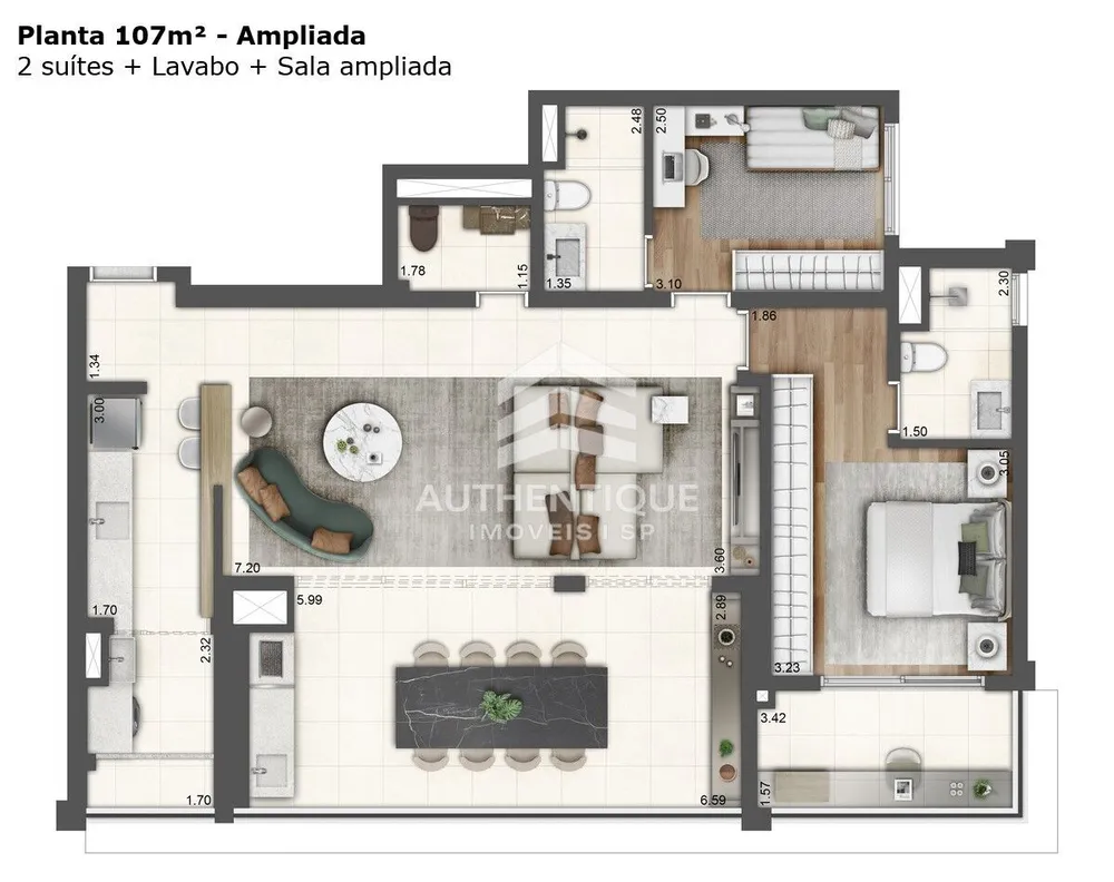 Apartamento, 1 quarto, 31 m² - Foto 4