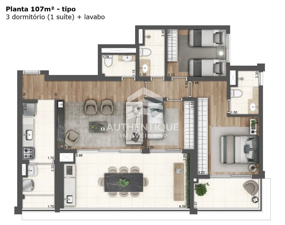 Apartamento, 1 quarto, 31 m² - Foto 5