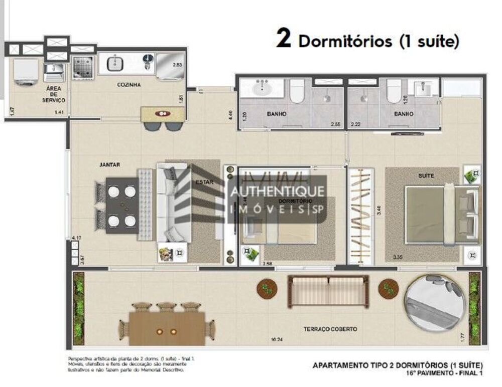 Apartamento, 1 quarto, 48 m² - Foto 20