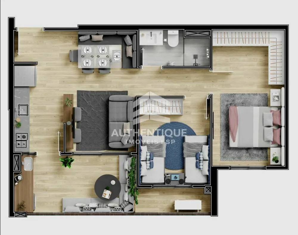 Apartamento, 3 quartos, 66 m² - Foto 19