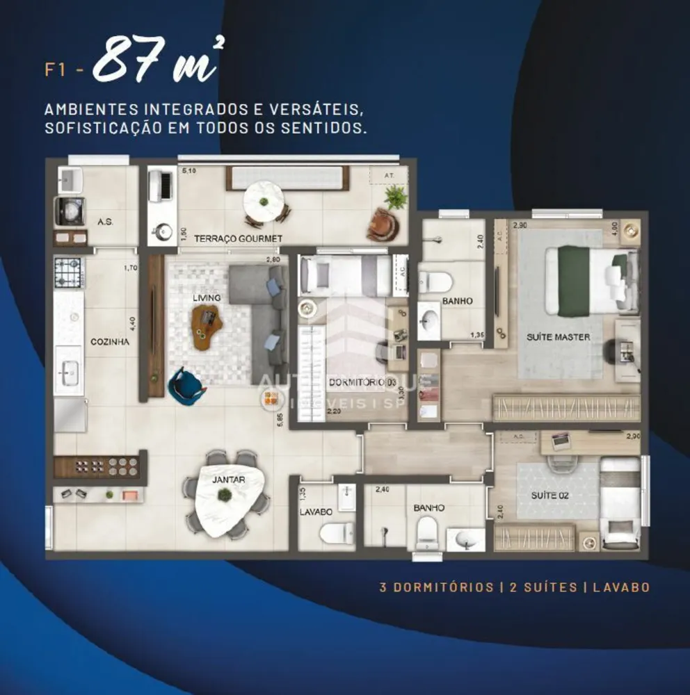 Apartamento, 2 quartos, 154 m² - Foto 12