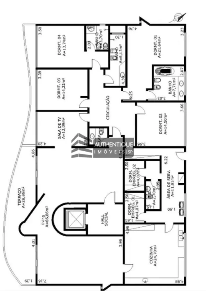 Apartamento, 5 quartos, 293 m² - Foto 6