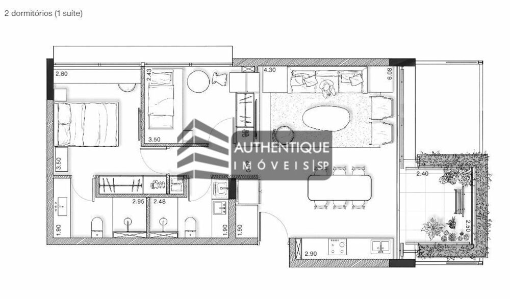Apartamento, 2 quartos, 66 m² - Foto 5