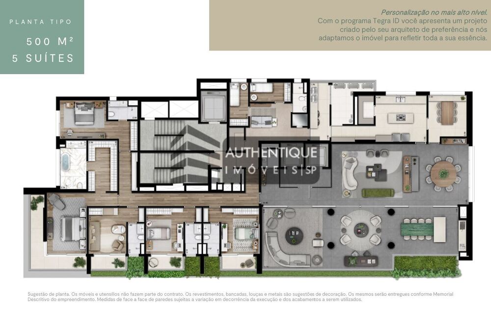 Apartamento, 5 quartos, 711 m² - Foto 8