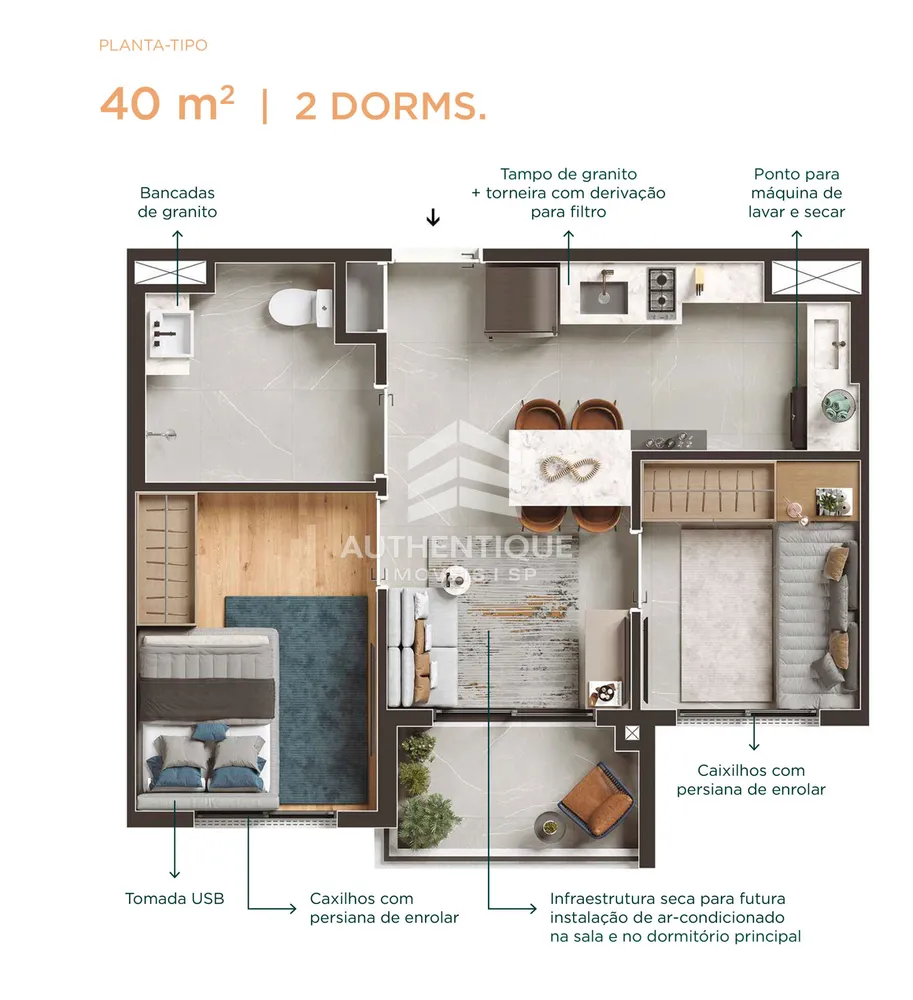 Cobertura, 3 quartos, 75 m² - Foto 12