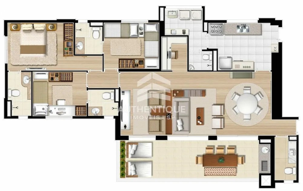 Apartamento, 3 quartos, 124 m² - Foto 16