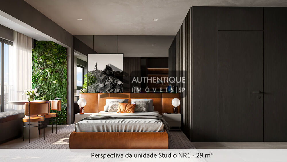 Apartamento, 1 quarto, 29 m² - Foto 2