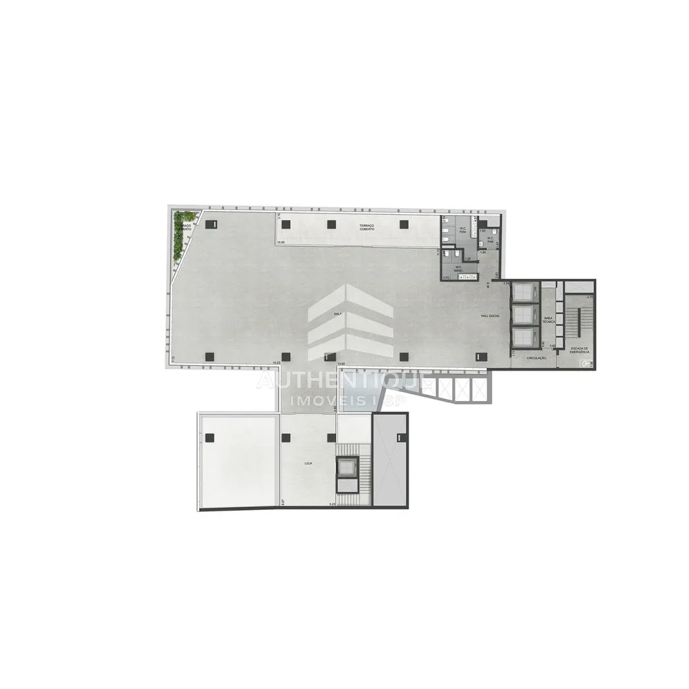 Sala-Conjunto, 826 m² - Foto 10
