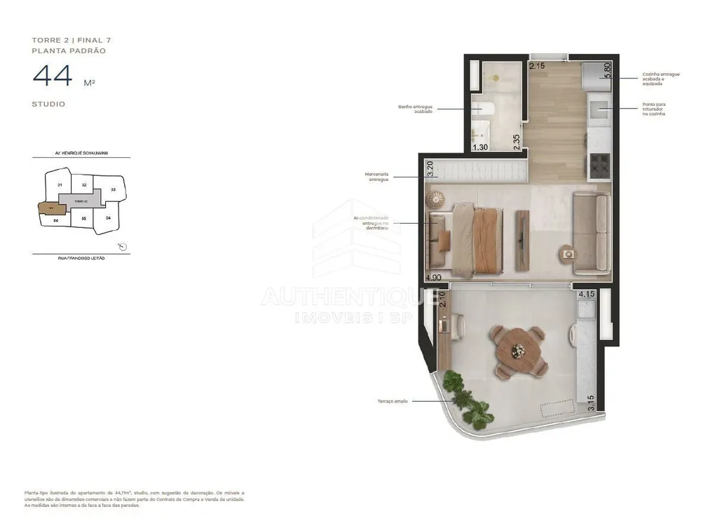 Apartamento, 2 quartos, 84 m² - Foto 11
