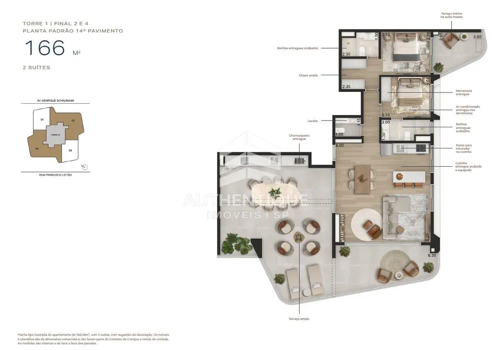 Apartamento, 2 quartos, 84 m² - Foto 7