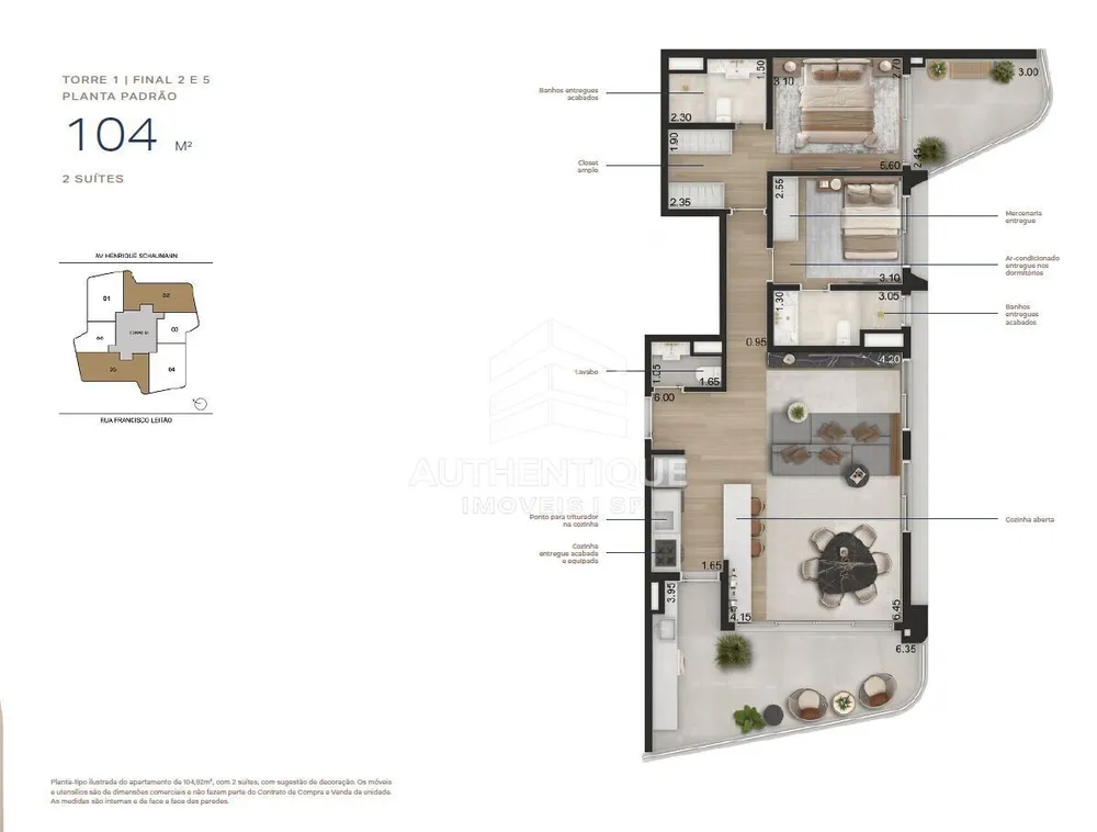 Apartamento, 2 quartos, 87 m² - Foto 6