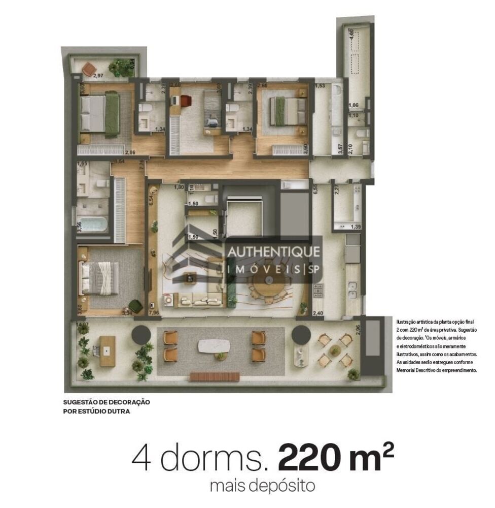Cobertura, 4 quartos, 452 m² - Foto 4