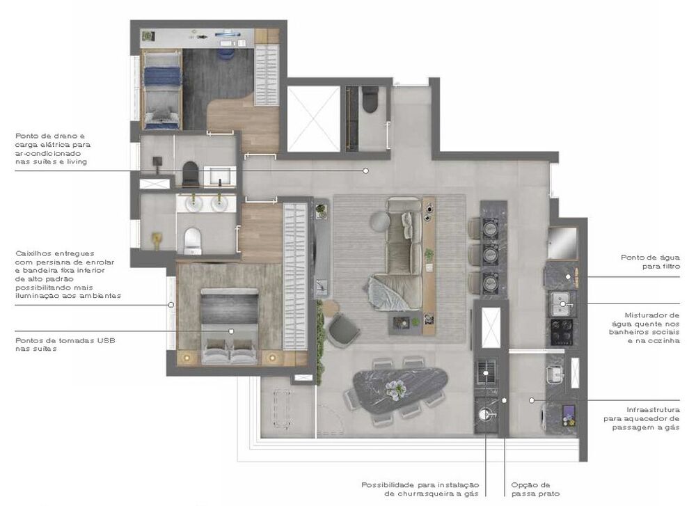 Apartamento, 3 quartos, 169 m² - Foto 23