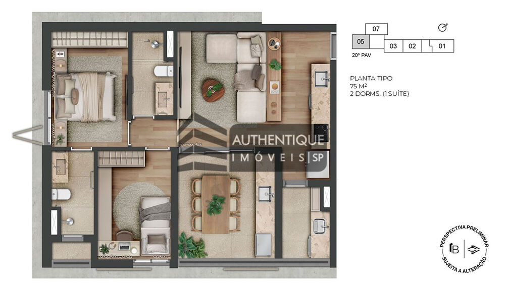 Apartamento, 3 quartos, 141 m² - Foto 5