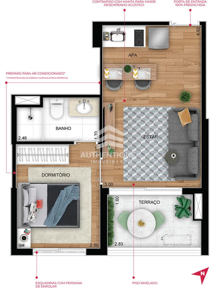Apartamento, 3 quartos, 83 m² - Foto 27