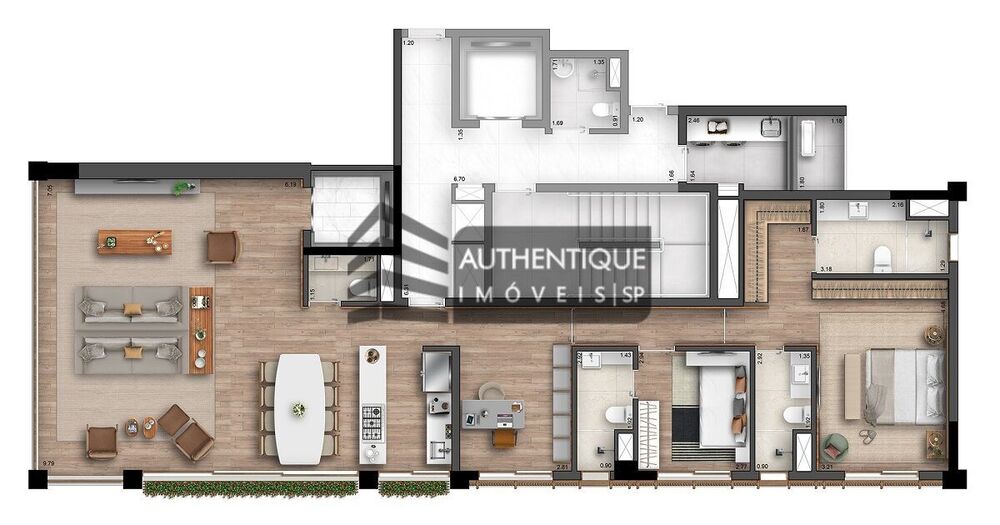 Apartamento, 2 quartos, 105 m² - Foto 8