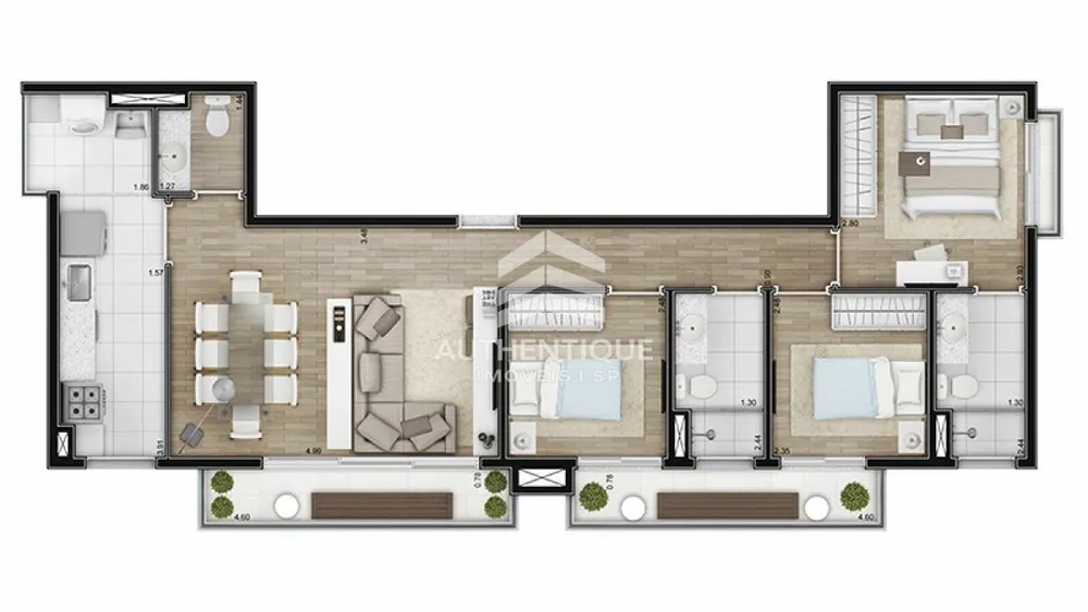 Apartamento, 2 quartos, 117 m² - Foto 20