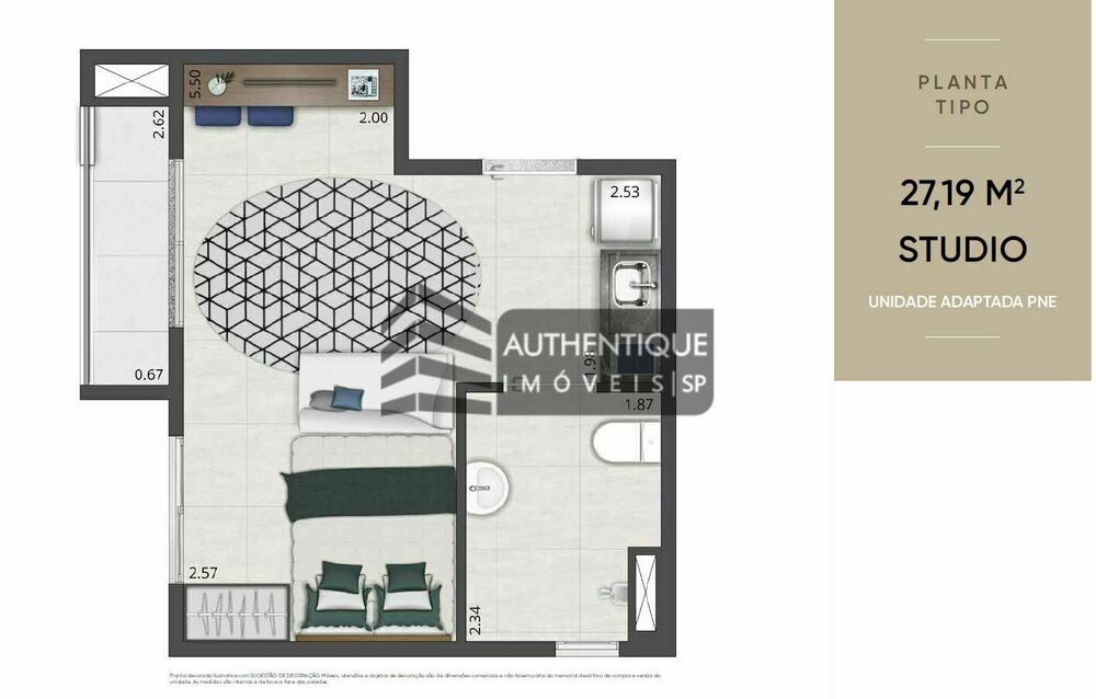 Apartamento, 2 quartos, 103 m² - Foto 6