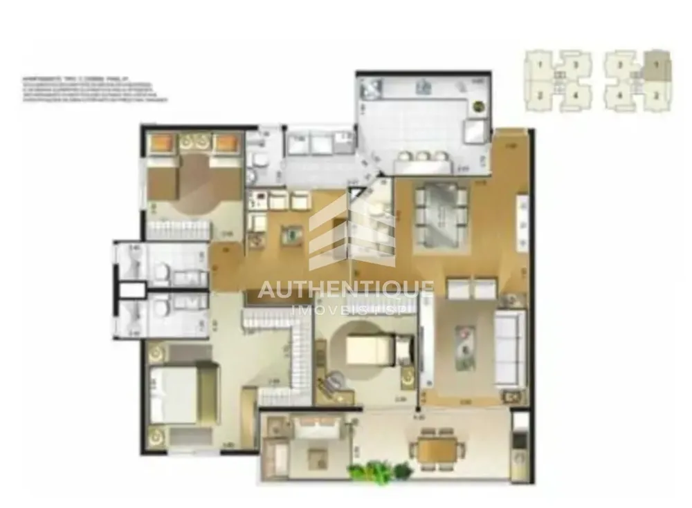 Apartamento, 3 quartos, 110 m² - Foto 7