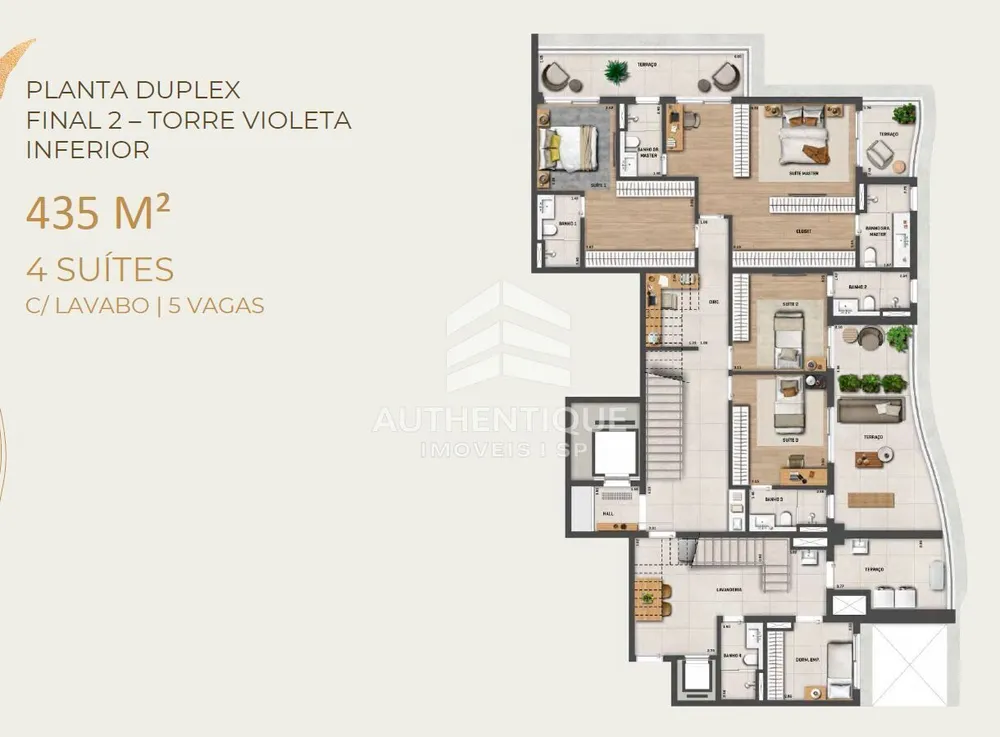Apartamento, 4 quartos, 222 m² - Foto 6