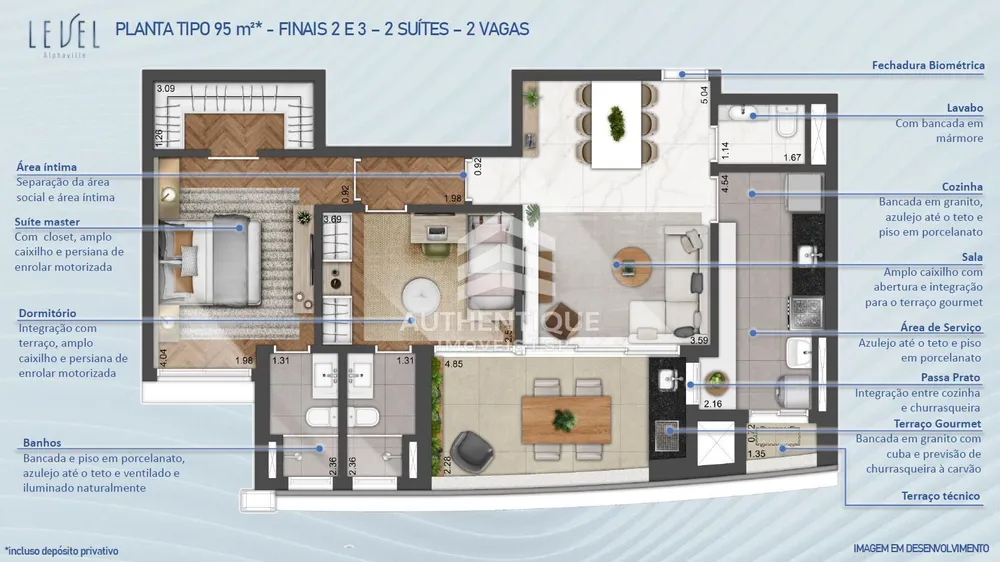 Apartamento, 4 quartos, 180 m² - Foto 12