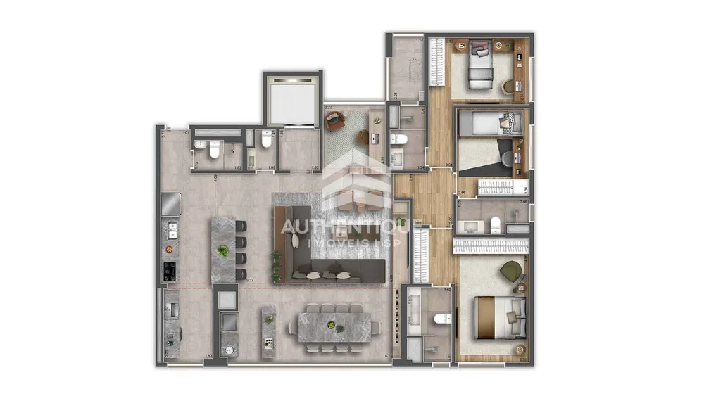 Apartamento, 4 quartos, 147 m² - Foto 15